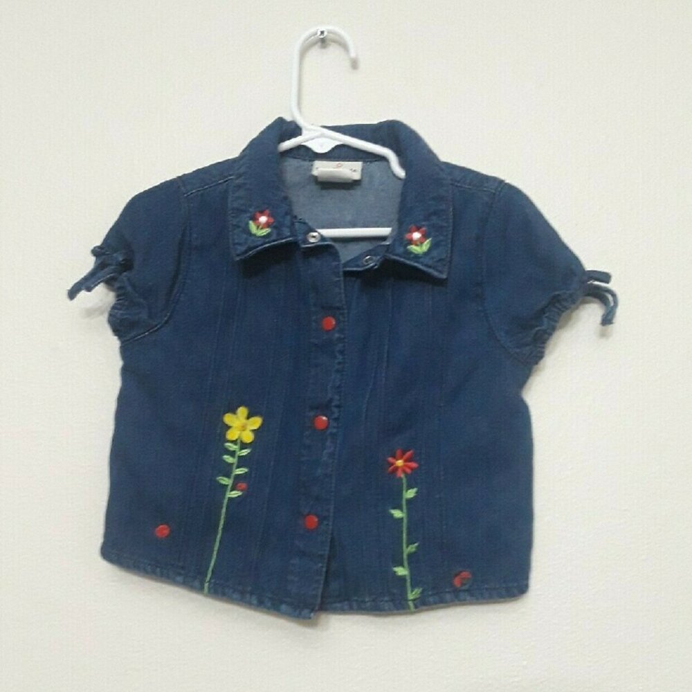 B.t. Kids Size 3 Toddler Deim Top